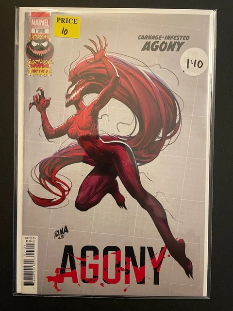Extreme Carnage: Agony #1 2021 Variant High Grade 9.6 Marvel Comic Book D59-88