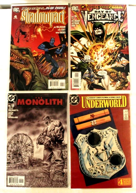 DC Comics Mixed Lot #12 #3 #4 #5 Nice!! LOOK!!
