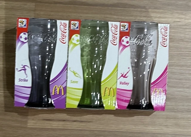 記念グッズ 2010FIFA WORLD CUP COKE GLASS McDonald's McDonald's x Coca-Cola Collectible Glass 2010 World Cup | eBay