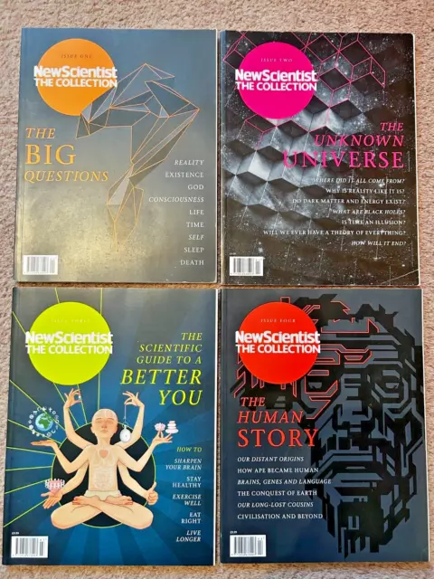 New Scientist  THE COLLECTION Magazine Issues 1, 2, 3 & 4  2014