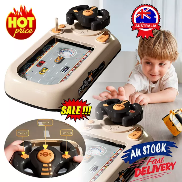 Kids Steering Wheel Toy Pretend Play Driving Toy for Kids Infant Boys Girls ZO