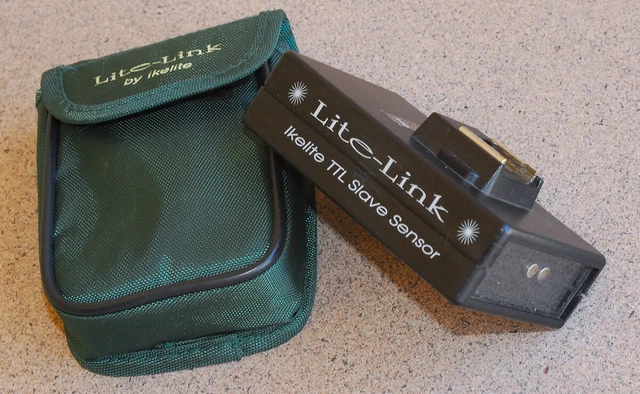 Ikelite Lite-Link Slave Sensor for NIKON TTL Speedlight SB-23 24 25 26 28 + more