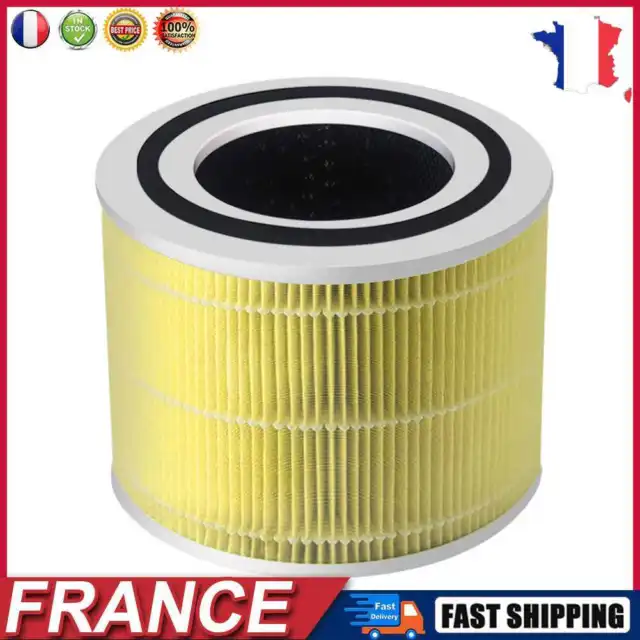 Air Purifier Filter for Levoit Core 300-RF Filter Replacement Part (Yellow) fr