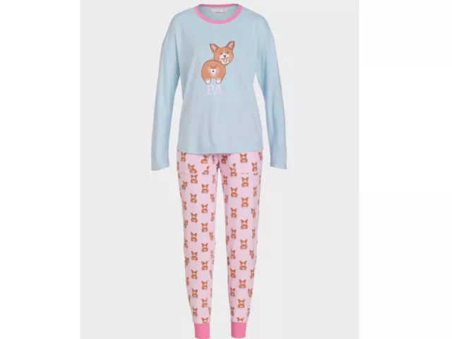 PETER ALEXANDER WOMENS Pyjama Pants Size M Animal print Elastic ...