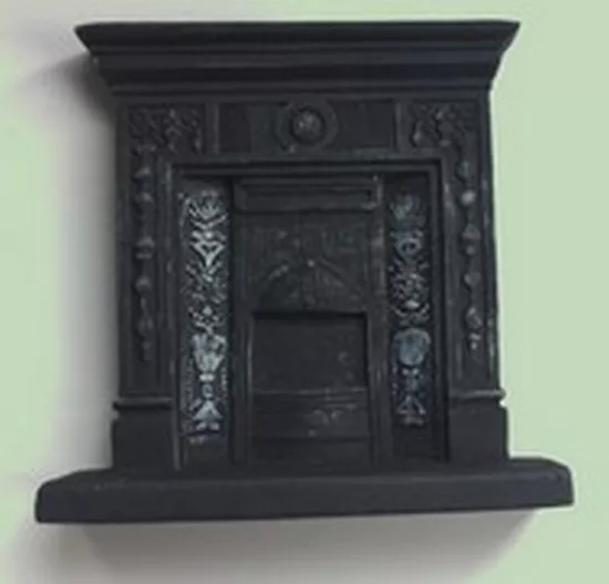 Resin Fireplace (RF2), Dolls House Miniature, Fireplace 2