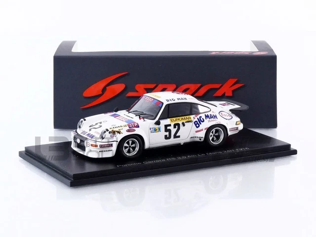 Spark S9819 # Porsche 934 24h Le Mans 1976  T. Schenken