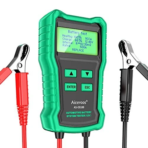 Aicevoos E8188 12V Car Tester, 100-2000 CCA Automotive Alternator Tes...