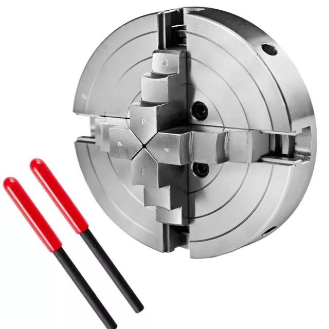 4 jaw self centering Metal lathe chuck 6 Inch 150mm Wood Working Chuck