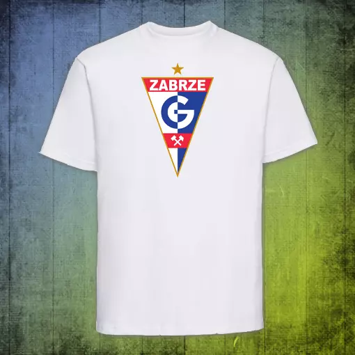 Gornik Zabrze t-shirt  Polska dla niego prezent koszulka kibice zabrzanie