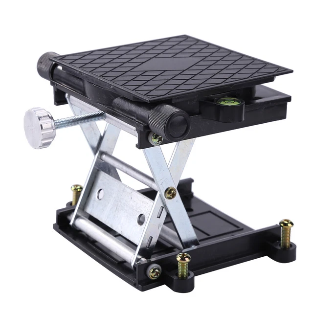 Woodworking Tool Aluminum Router Lift Table Lab Lifting Stand Platform Workbench