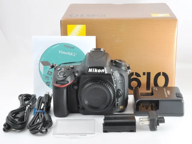 [ Near Mint ] NIKON D610 body SC:8988 shots 24.3MP Digital SLR Camera from Japan