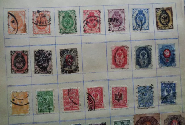 Altes Briefmarken Lot von Sowjetunion CCCP und Ländern UDSSR Russland
