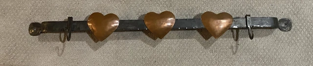 Wrought Iron Wall Coat Hanger