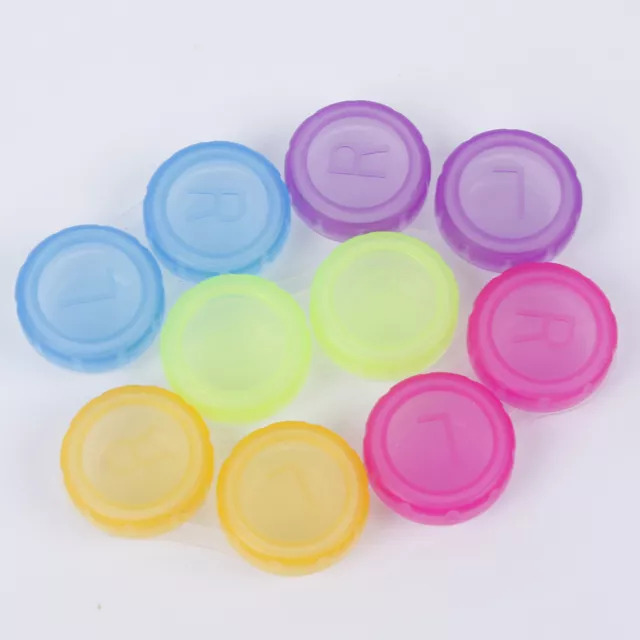 Mini Colourful Contact Lens Box Holder Container Case Soak Storage Eyecare Kit