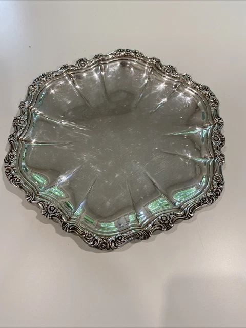 Countess International Silver Company Platter Tray Server #6221 Silver Plate