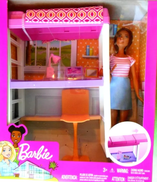 Barbie Set Poupée et Meubles - MATTEL FXG52 2
