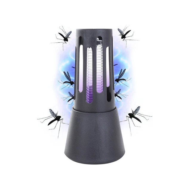Captura De los Mosquitos Killer Lámpara LED Sin Insecticidas USB Casa Camper