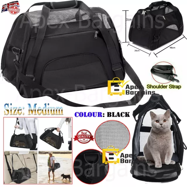 Soft Fabric Folding Pet Carrier Bag Portable AVC Dog Cat Puppy Travel Carry Cage