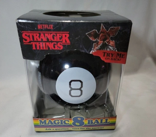 MAGIC 8 BALL Stranger Things T Limited Edition Fortune Telling Novelty