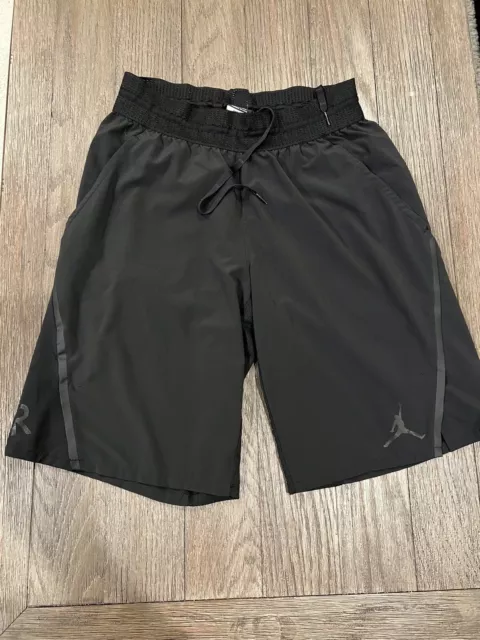 Mens NIKE AIR JORDAN Jordan Ultimate Flight Basketball Shorts 861498-010 Black S