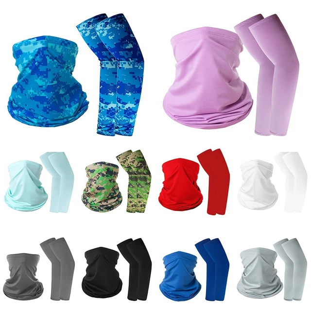 Cycling Scarf For Running Lightweight Polyester+Spandex Sun Protection