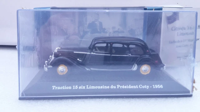 Norev Atlas Citroen Traction 15 Six Limousine President Coty 1958 Neuf +Boite