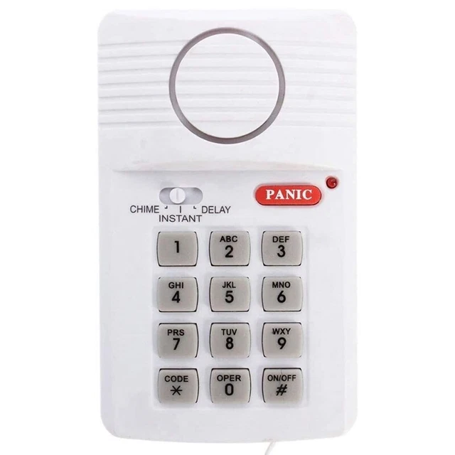 Alarma de puerta inalámbrica fuerte pin de seguridad pánico teclado oficina garaje S S1S4