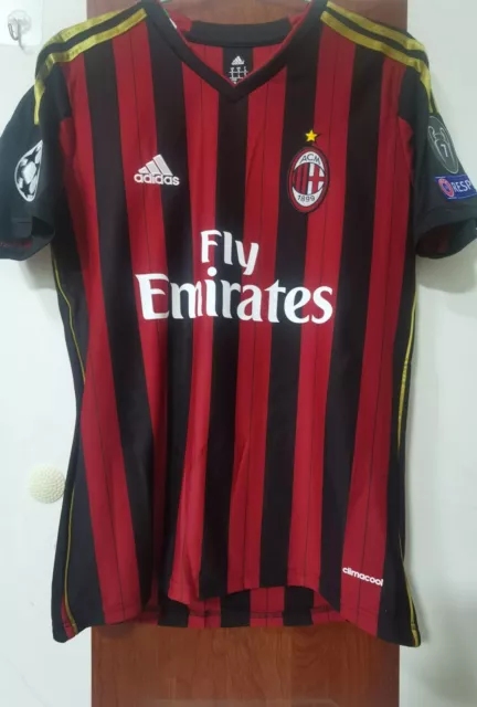 AC MILAN 2013-2014 Fly Emirates camiseta shirt trikot maillot maglia adidas