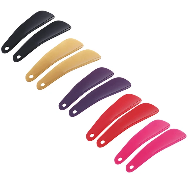 2 pz corna per scarpe 16 cm plastica corno per scarpe forma cucchiaio corno per scarpe sollevatore EBYXS LM❤