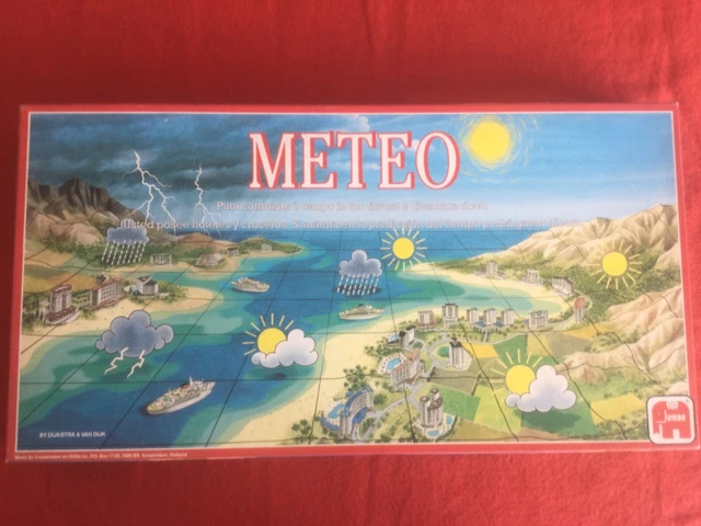 METEO gioco da tavolo vintage jumbo completo