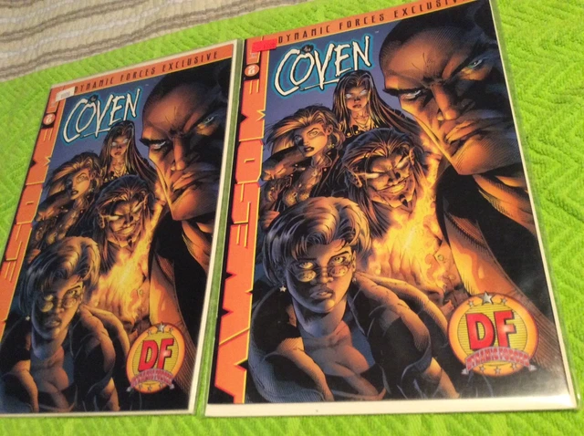 Lot of 2. The Coven #2 NM dynamic forces exclusive cover variant w/COA. 3500