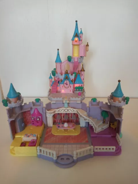 Vintage Polly Pocket Set small World Pocket Paradise Compact Polly Pocket  Hinstar 1992 Square Purple Animal COMPLETE Zoo 90's Toy Train 