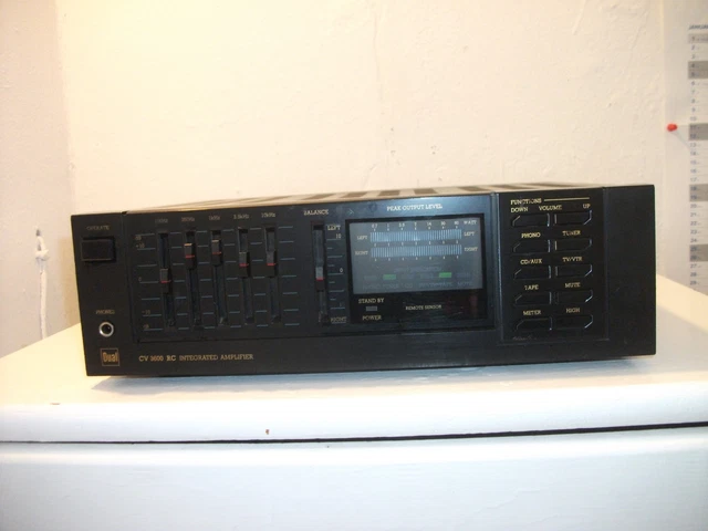 Ampli Stéréo Intégré Dual CV 61 D'occasion - 4 Canaux, Entrées DIN