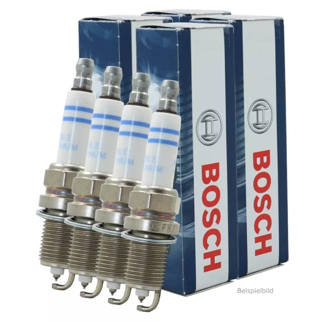 4x 0 242 236 565 Bosch Zündkerze entstört FR7HC VW POLO