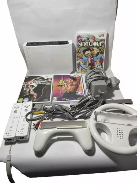 wii console bundle with games