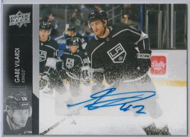 Gabe Vilardi 2021-22 Upper Deck Base Snow Spray Autographs #337