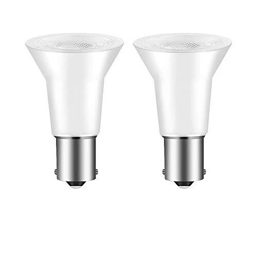 12V 24V LED Reflector Light Bulb for RV Camper Marine,Warm White 3000K Pack of 2