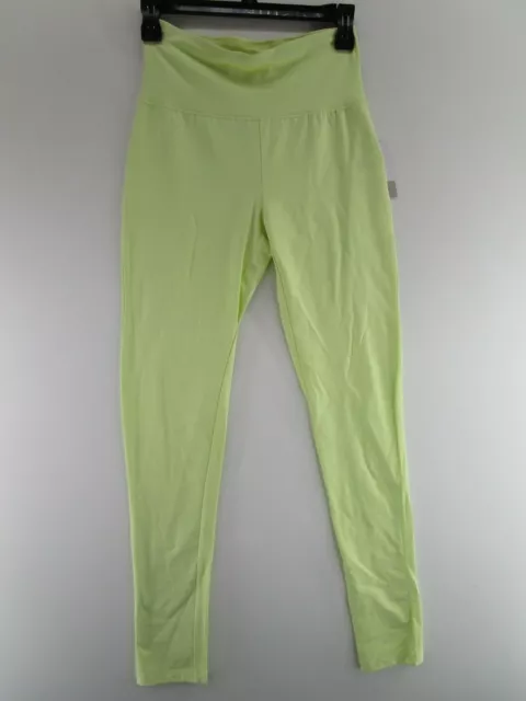 BP Womens L Wide Waistband Leggings Lime