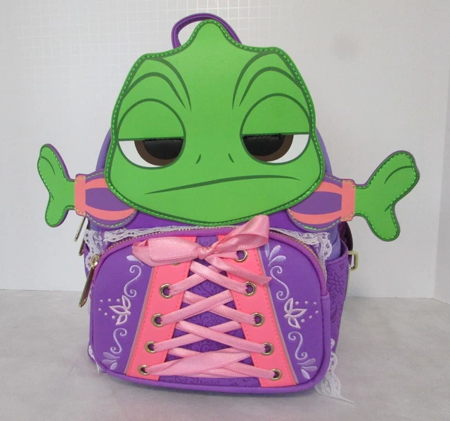 DISNEY LOUNGEFLY PASCAL Tangled Mini Backpack SDCC Exclusive NWT $526. ...