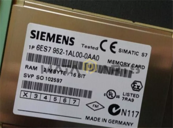 ONE Used 6Es7 952-1Al00-0Aa0 6Es7952-1Al00-0Aa0 Siemens Plc Module