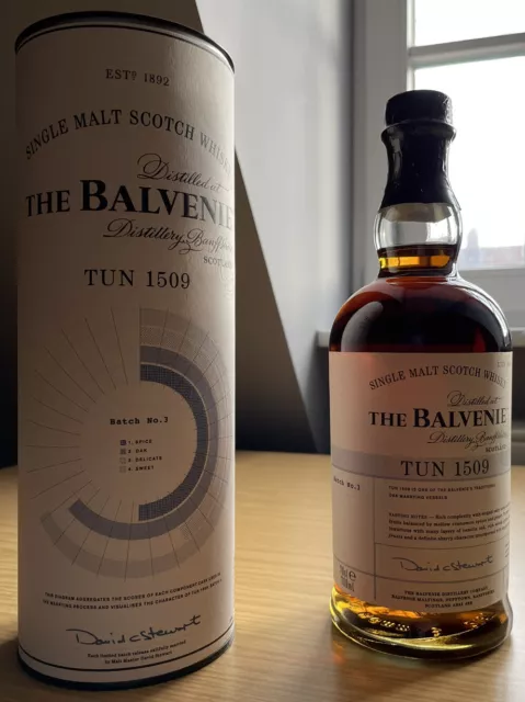Balvenie TUN 1509 Batch 3, 700ml, Single Malt Whisky, Sammlerstück
