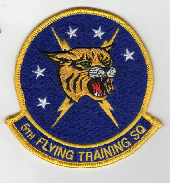 5th FLYING TRAINING SQUADRON,Merrowed edge, Vance AFB, OK BC Patch Cat No C6234