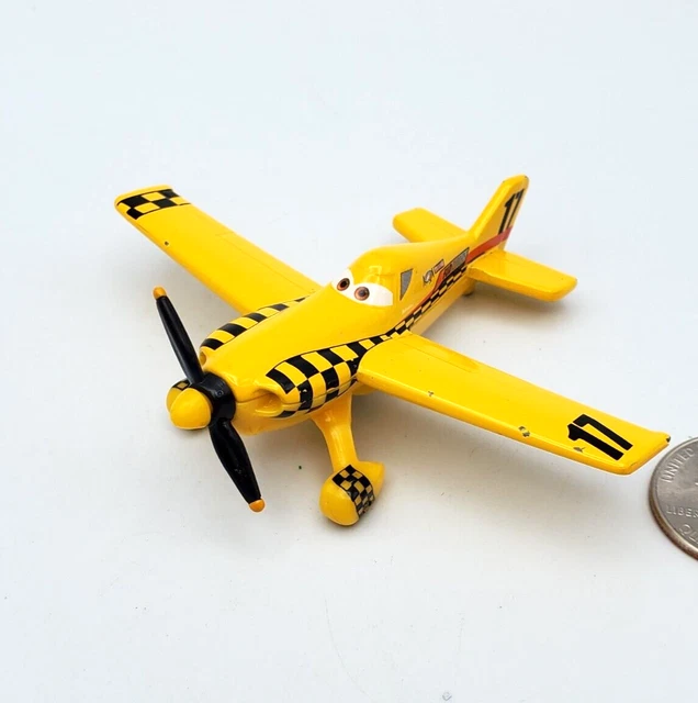 DISNEY PIXAR PLANES Bravo Fighter Jet Diecast Metal 1:55 Scale