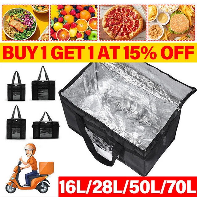 40L Standard Size Thermal Food Delivery Bag – Brand New For Deliveroo, Uber Eats, Just Eat