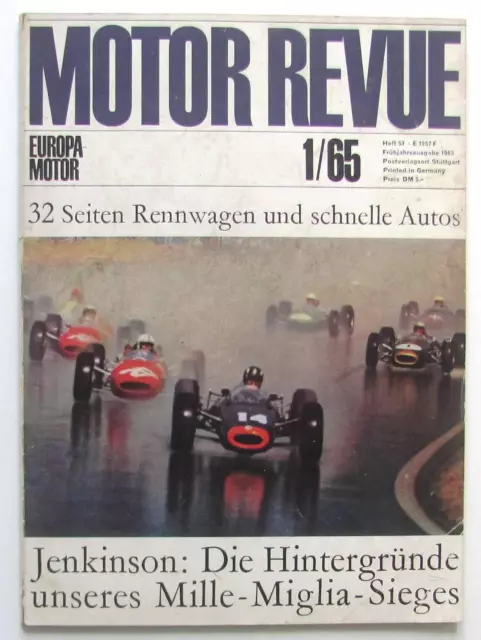 Motor Revue 1965-53: * Europas schnellste Limousinen * Cooper Story * Salon Genf