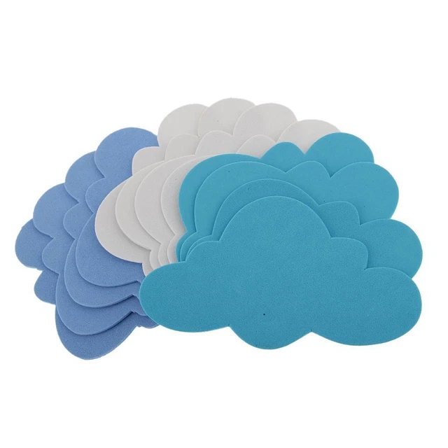 12pcs Nuages ​​de Mousse Mixtes Façonne Les Enfants Enfants Decooration