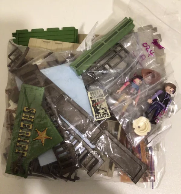 Playmobil Western Sheriff's Office Set 3786 Complete Rare