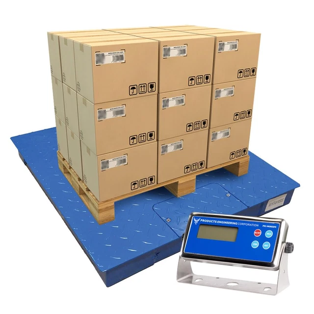 Tools FS Series Professional Grade Steel Floor Scale - Heavy-Duty Pallet Scale a