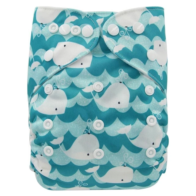 Cloth Diaper Baby Adjustable Cover Soft Suede Washable Nappy Reusable Waterproof 8