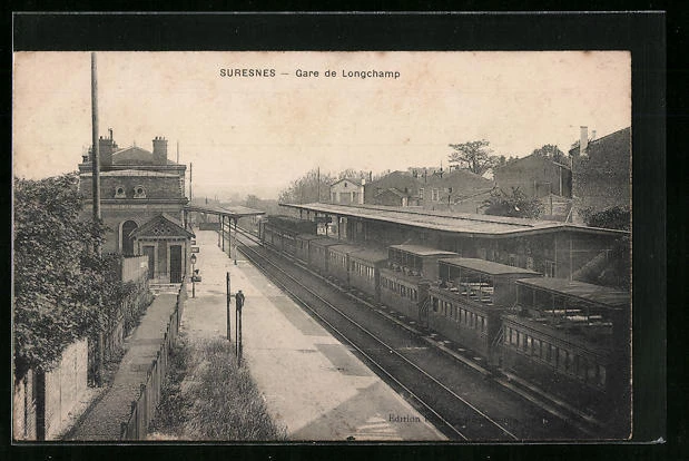 CPA Suresnes, Gare de Longchamp